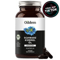 Oildem Bio Schwarzkümmelöl Kapseln vegan (ungefiltert)