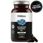 Oildem Bio Schwarzkümmelöl Kapseln vegan (ungefiltert)