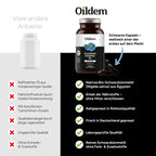 Oildem Bio Schwarzkümmelöl Kapseln vegan (ungefiltert)