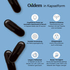 Oildem Bio Schwarzkümmelöl Kapseln vegan (ungefiltert)